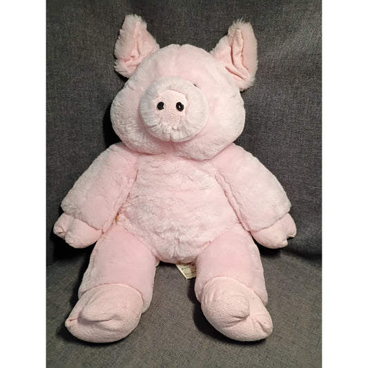 Build a Bear Pink Pig 20" Retired Overstuffed The First Edition Pig
