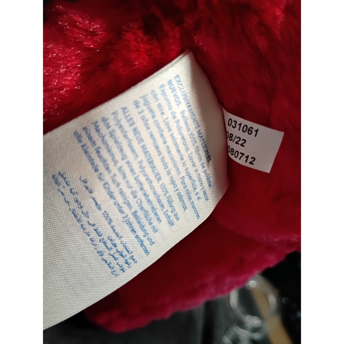 Build A Bear Wild Hearts Monkey Stuffed Animal Rare Plush In Red 16” Love