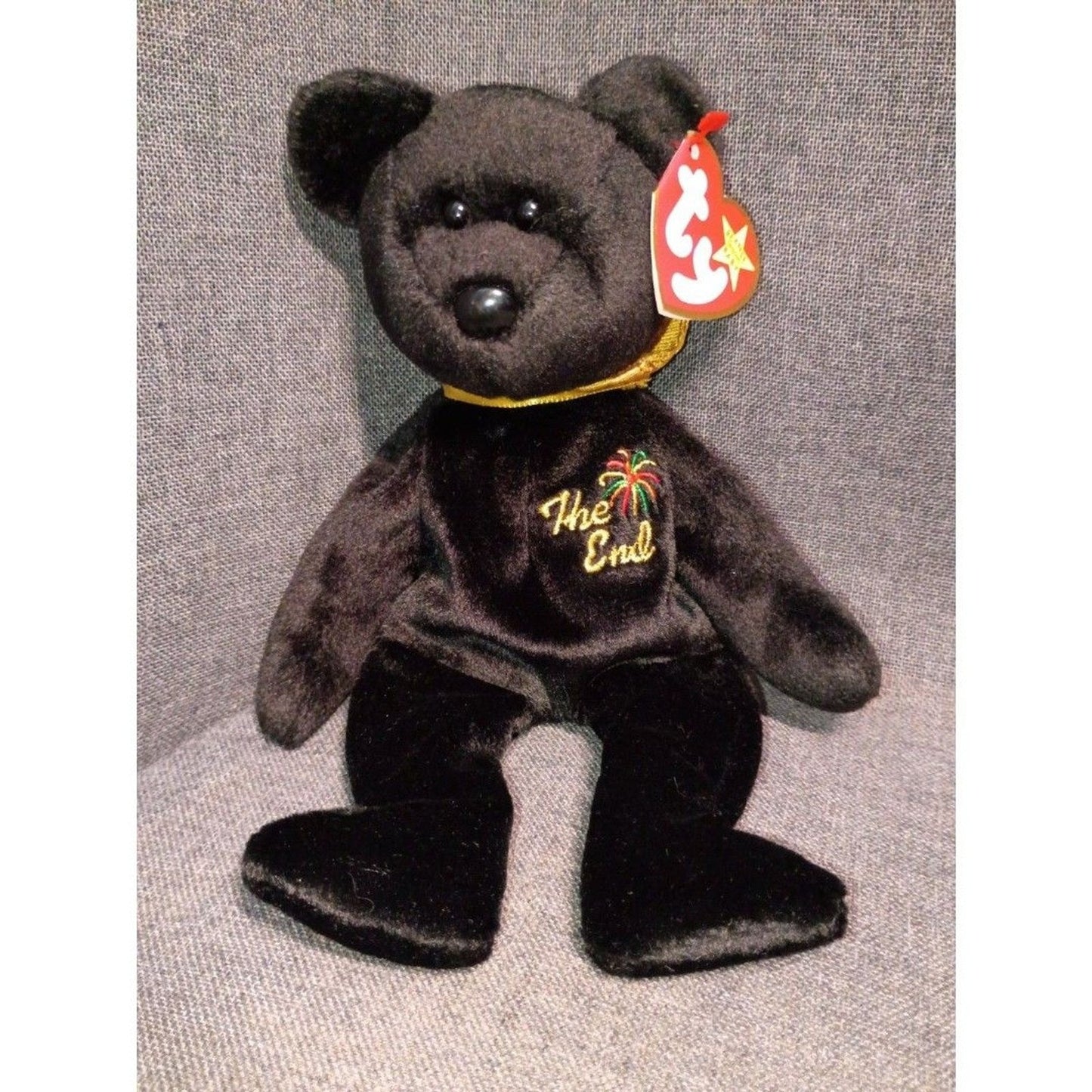 Ty Beanie Baby The End 1999 Y2k Millennium Teddy Bear
