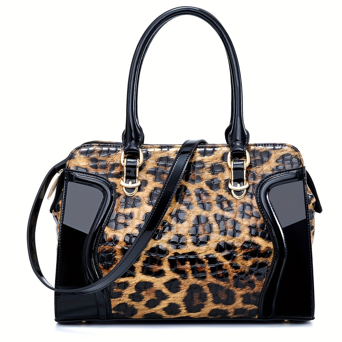 Handbags for Women, Shoulder Tote Bag, Large Crossbody Purses for Women, Luxury Designer Items Boston Bags, Valentine'S Day Gifts,Leopard Purse, High-Capacity, Multi-Compartment, Multi-Function, Business And Work,Gifts for Fe