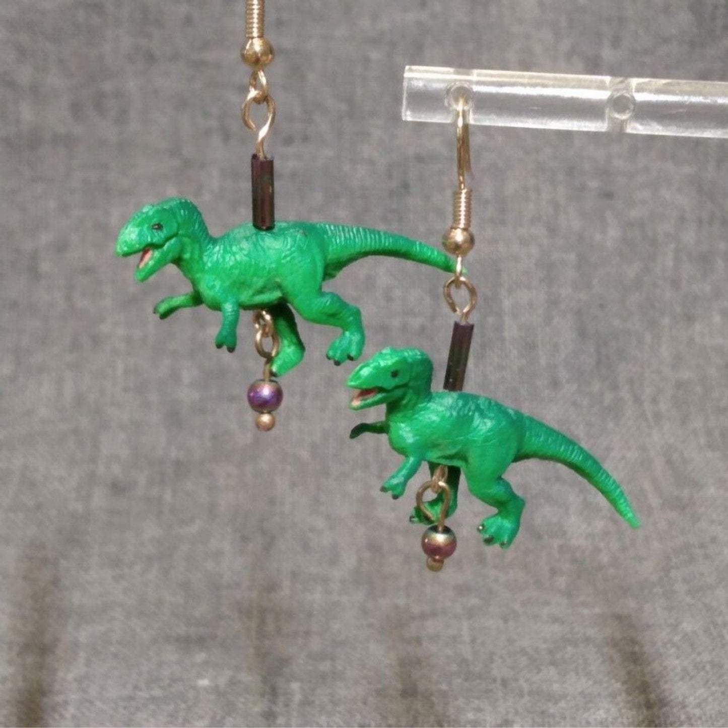 Tyrannosaurus Rex Earrings – Whimsical & Nickel-Free - T-rex