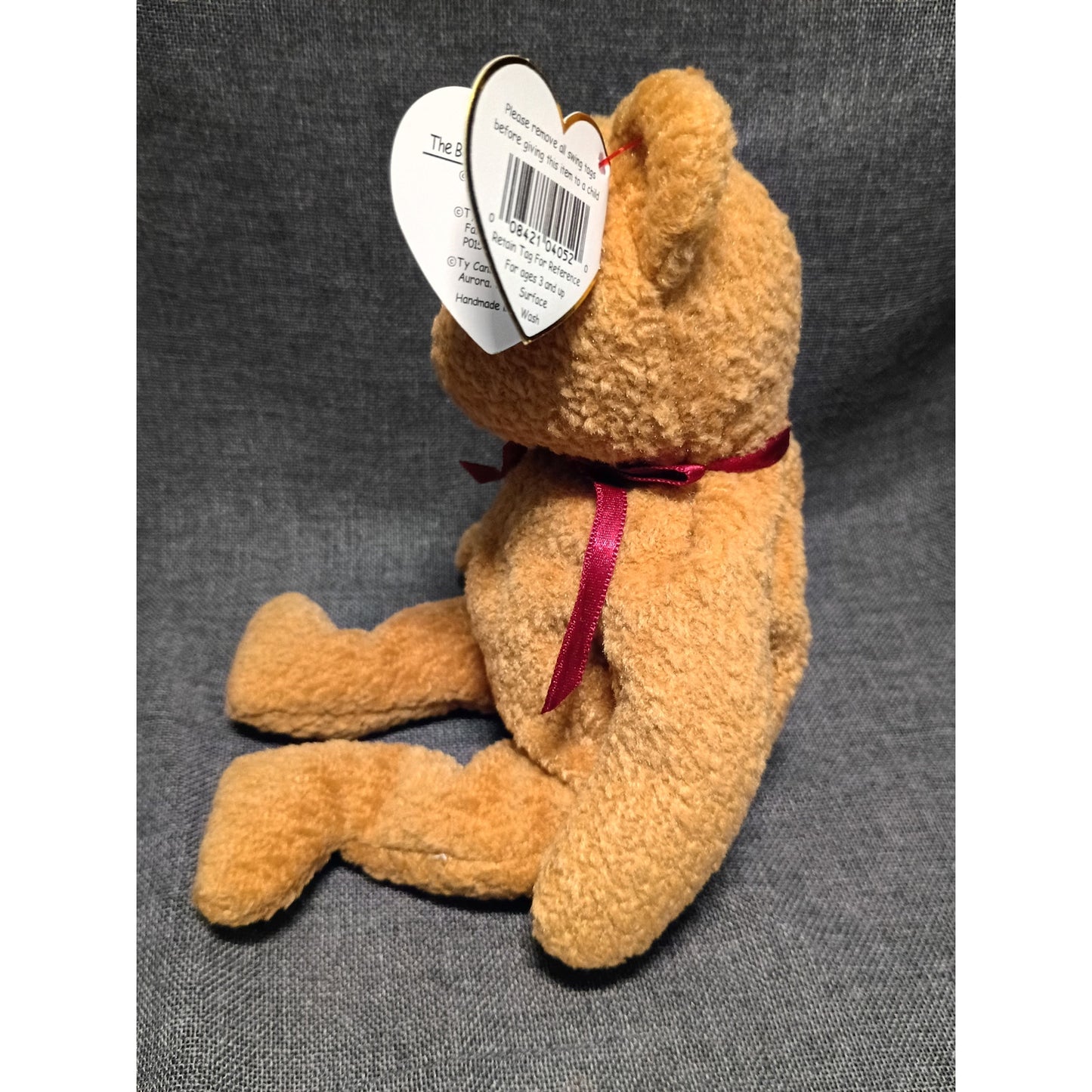 Rare Ty Beanie Baby Curly NWT and Errors