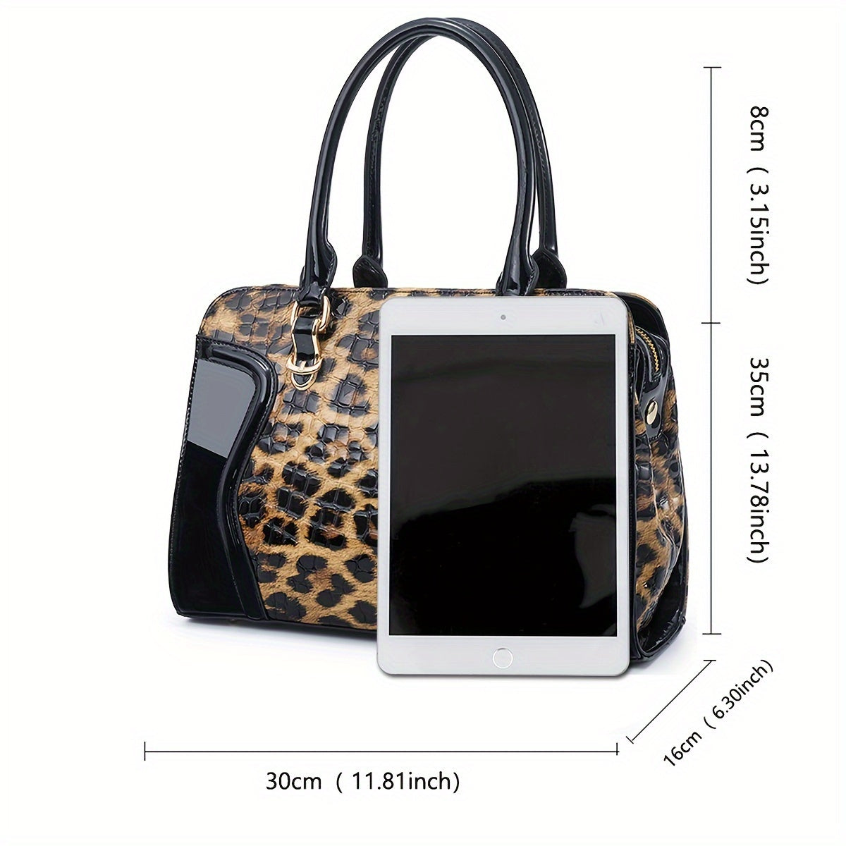 Handbags for Women, Shoulder Tote Bag, Large Crossbody Purses for Women, Luxury Designer Items Boston Bags, Valentine'S Day Gifts,Leopard Purse, High-Capacity, Multi-Compartment, Multi-Function, Business And Work,Gifts for Fe