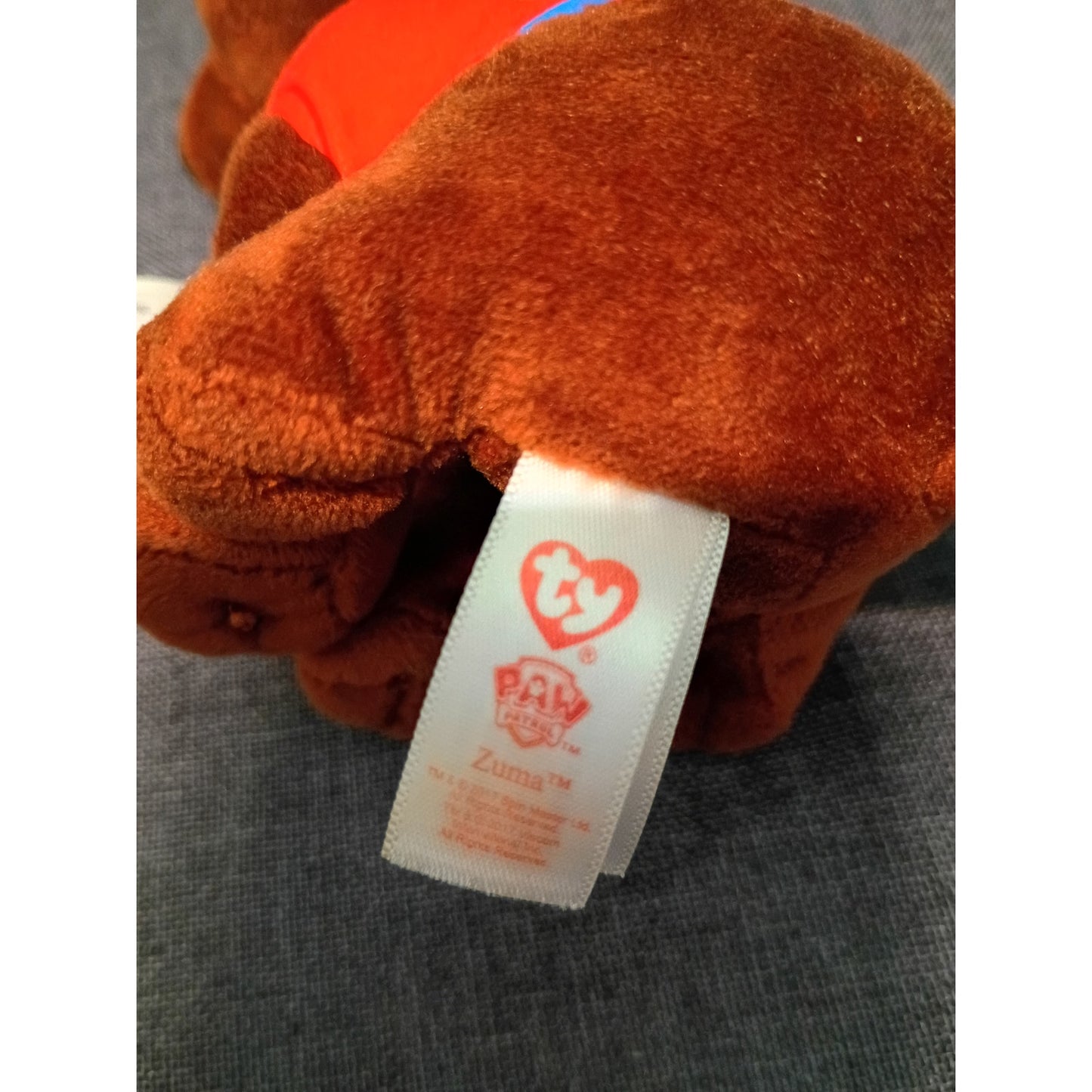 Paw Patrol TY Beanie Zuma 6” and  EMT Mashall 5"