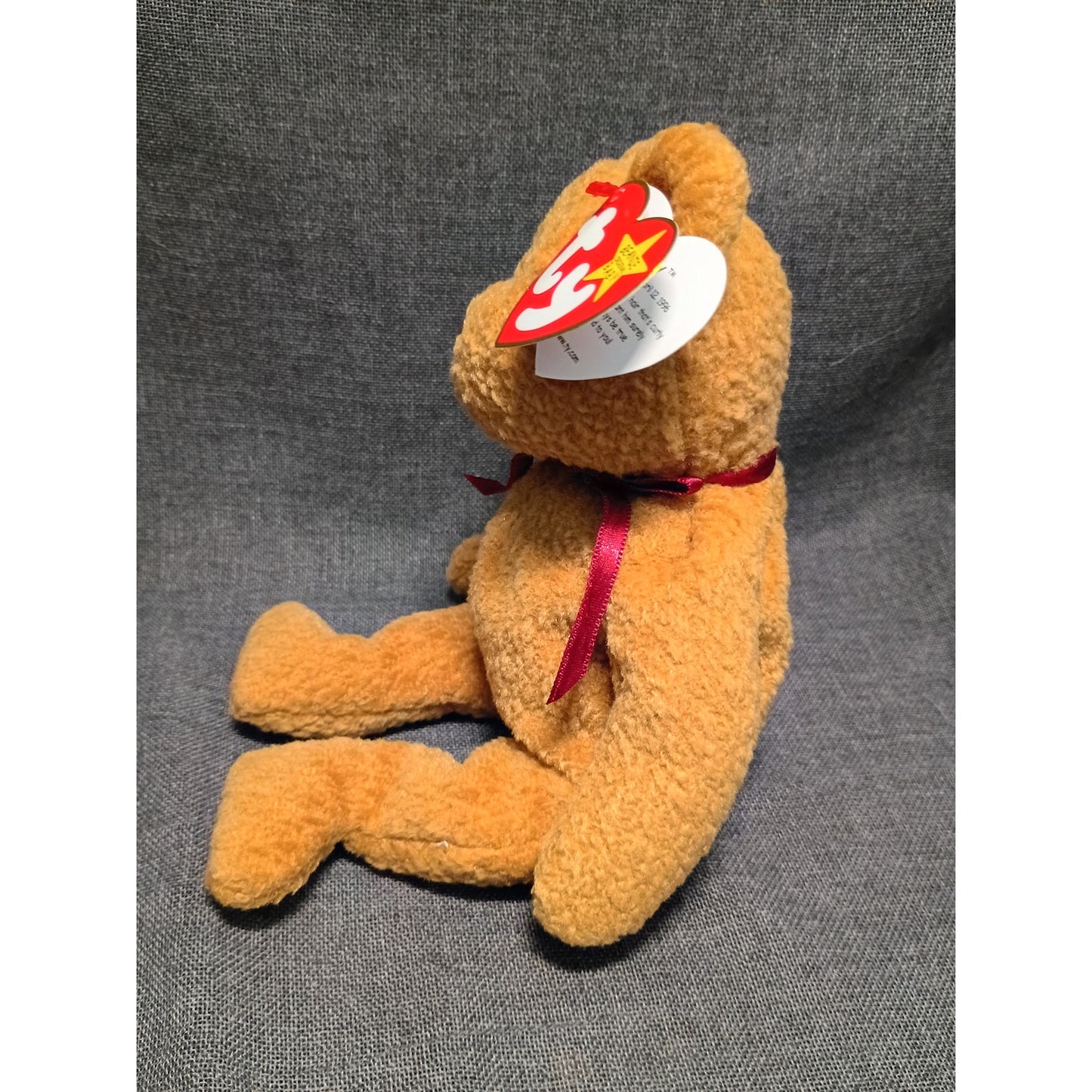 Rare Ty Beanie Baby Curly NWT and Errors