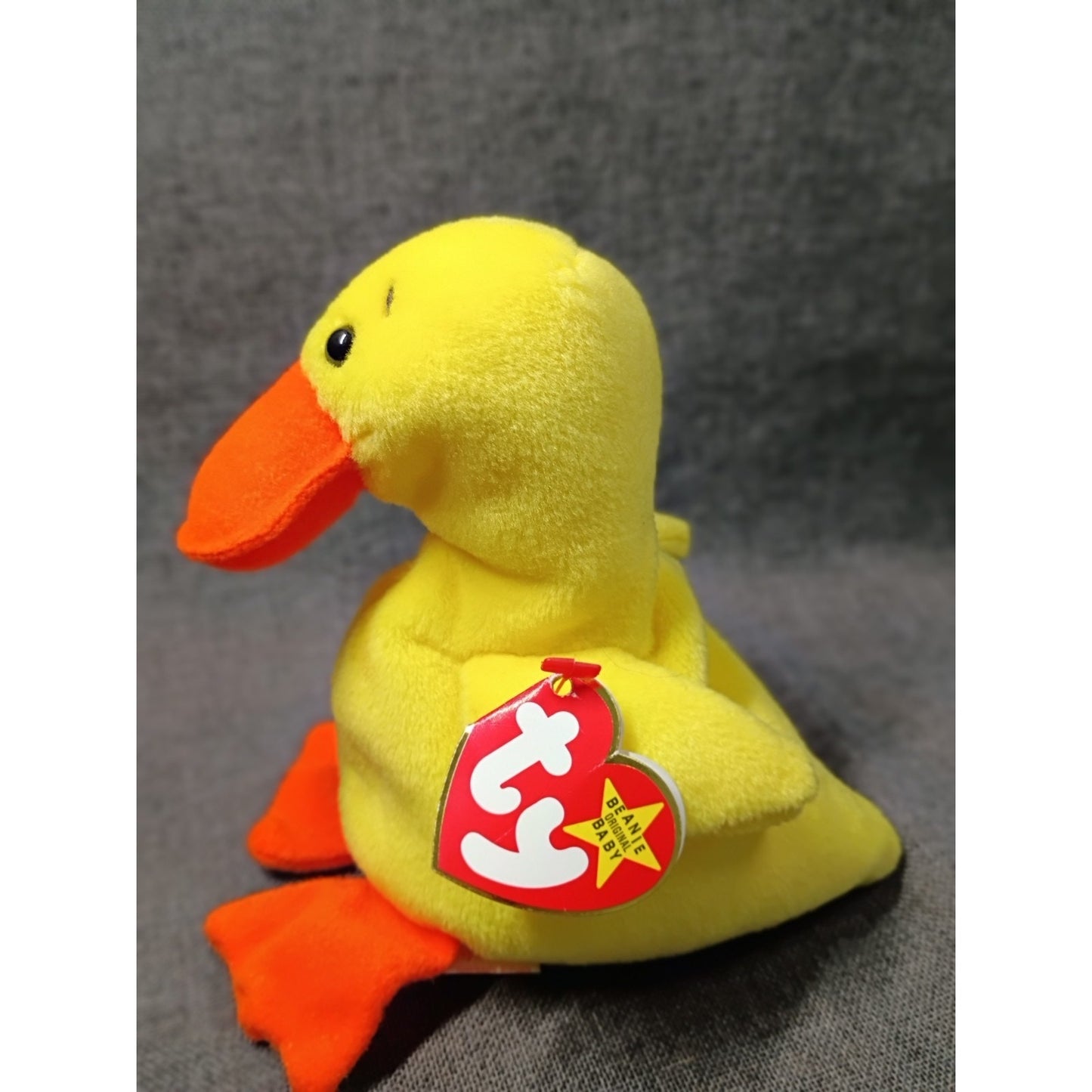 Ty Beanie Babys - Quackers The Duck 6" Plush Toy (4024)