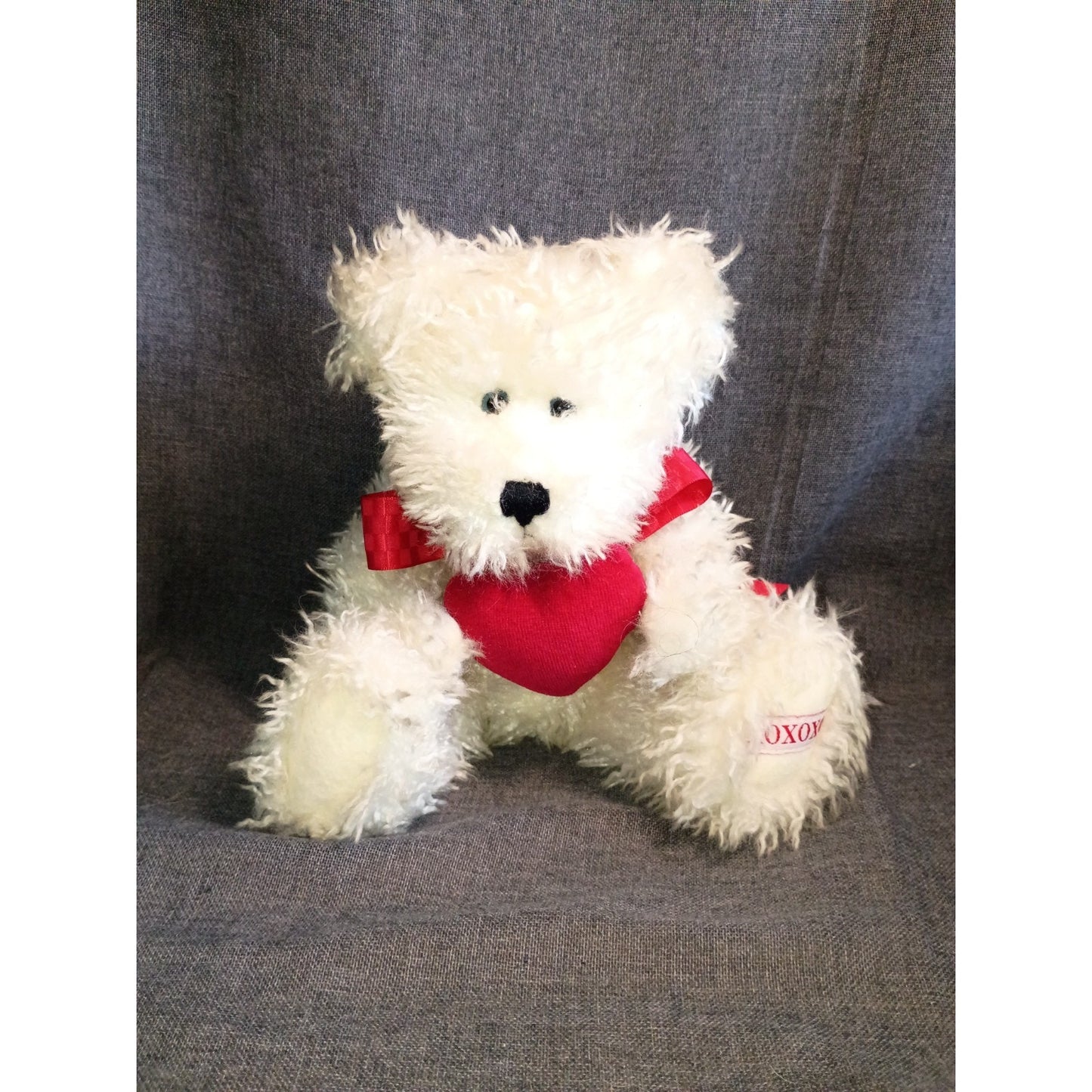 Boyds Bears Plush O Howie Lusya Valentines Day Bear XOXOXO 12" with hang tag
