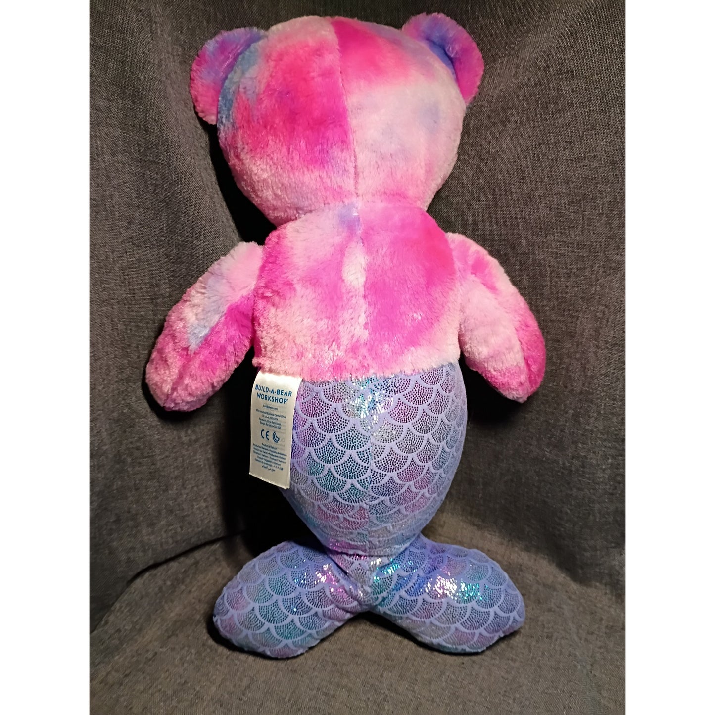 Build a Bear Magical Mer-Bear Mermaid Plush 18”