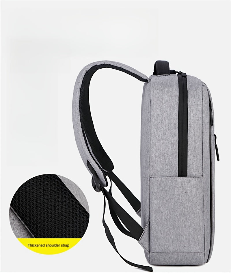 Vanaheimr Large Travel Laptop Backpack - 16 Inch Business Flight Approved Carry On with Luggage Sleeve, Durable College Rucksack for Outdoor Travel, School Bags, Gifts, Adjustable Strap, USB Charging, Lightweight, Casual Styl