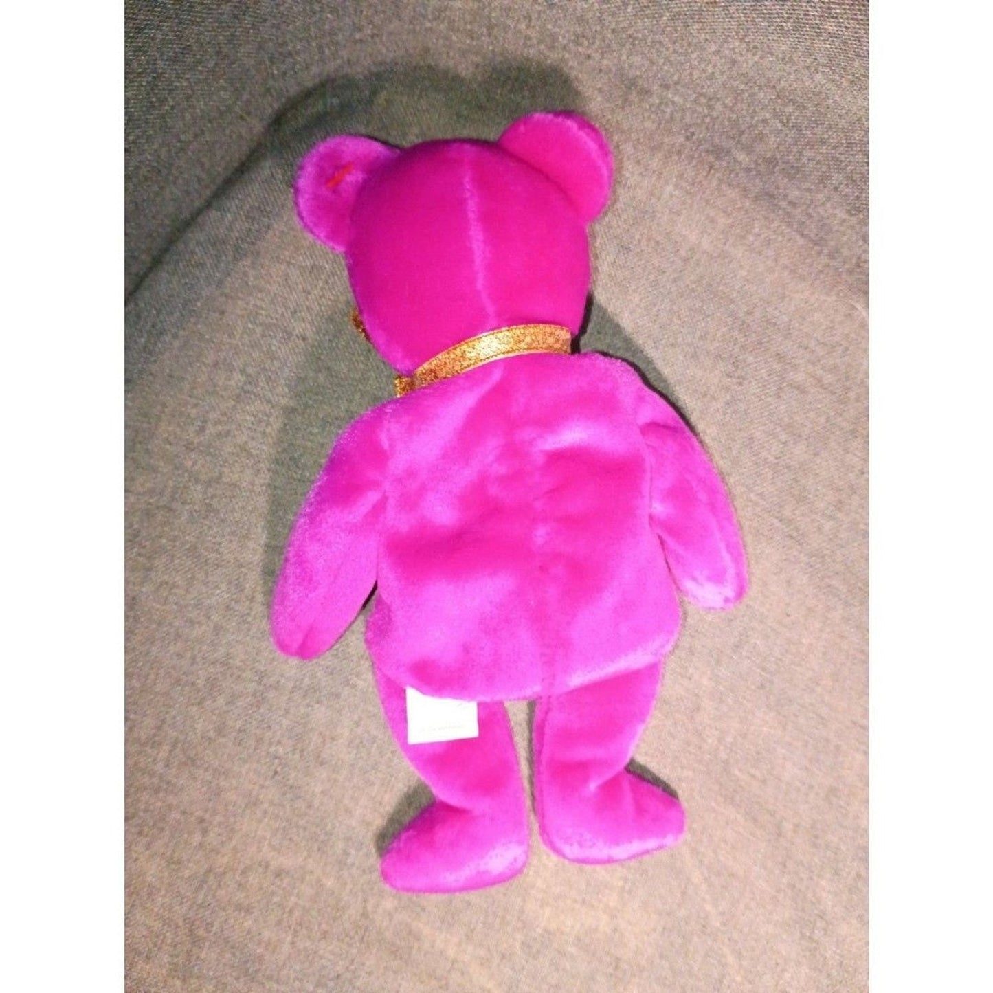 Ty Beanie Babies Millennium Bear Plush Toy - Rare with Errors and Tag