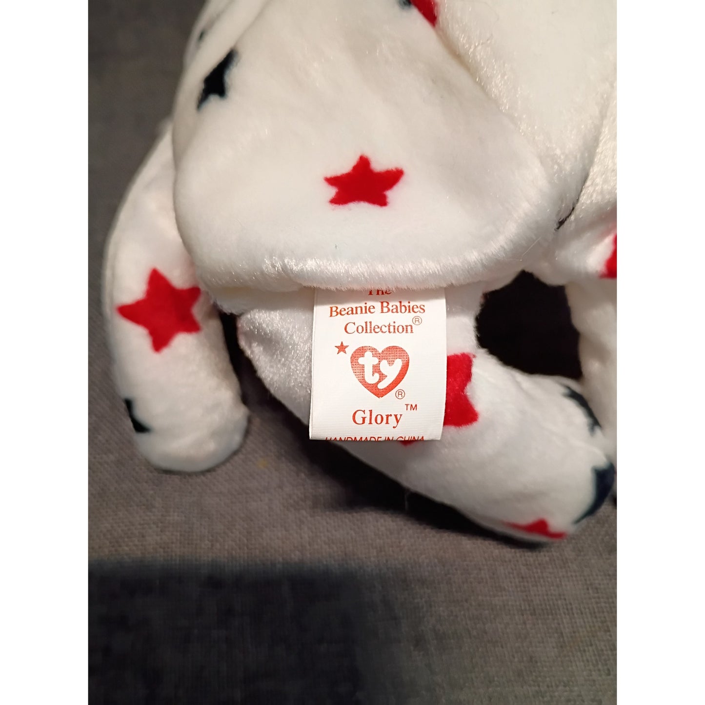 Ty Retired Beanie Baby 1998 Glory without Hang Tag