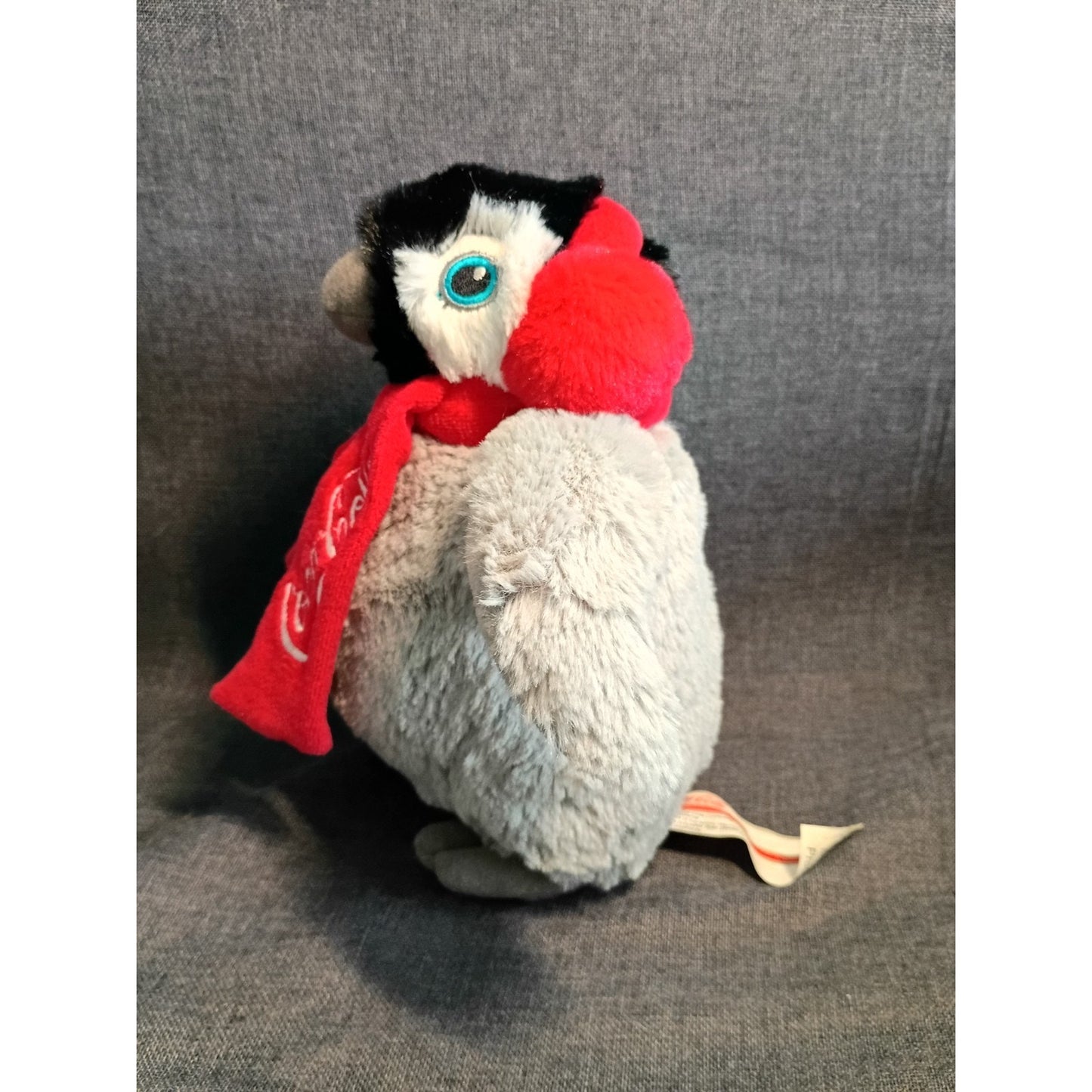 Coca Cola Soda Penguin Plush Stuffed Animal 7"