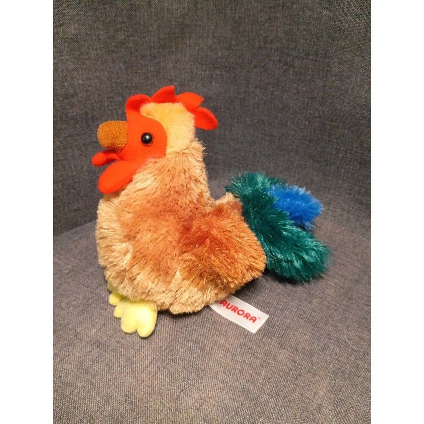 Aurora Mini Flopsie Cocky Rooster 5.5" Plush Toy Stuffed Animal Chicken 2021