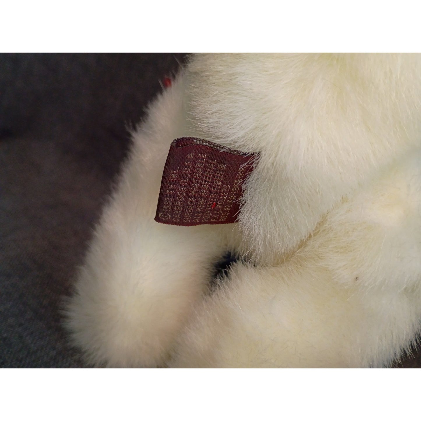 Ty The Attic Treasures Collection - Peppermint - Bear 1993 P.V.C Genuine Ty Bear