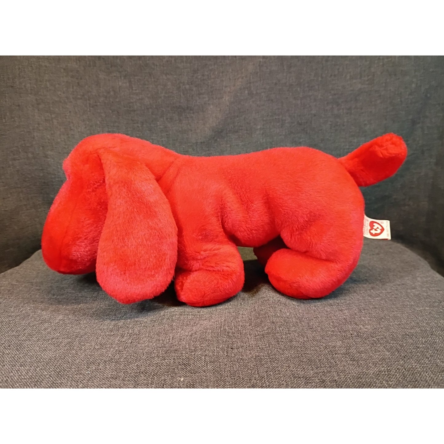 Ty Beanie Buddies Rover the Red Dog 12” Plush Stuffed Animal VTG 1998