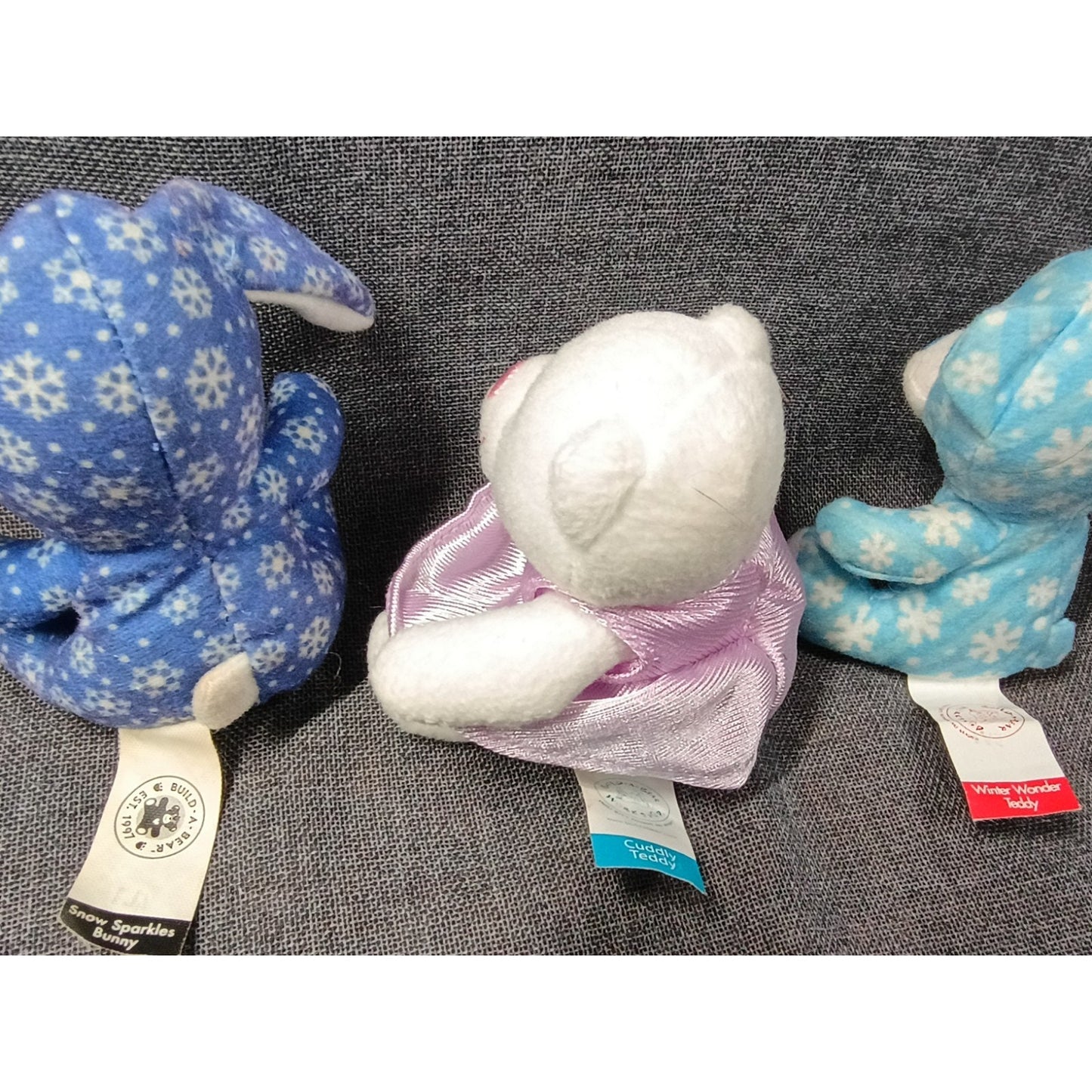 Build A Bear Mcdonalds Plush Set of 3