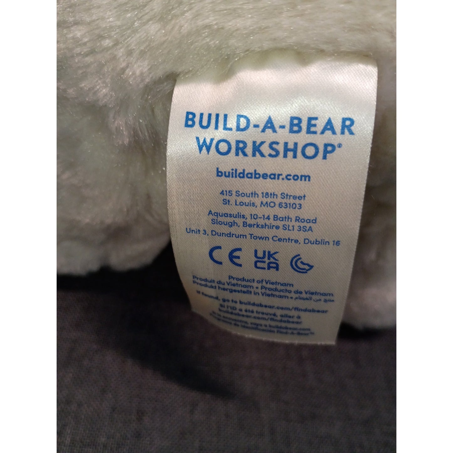 Build A Bear Promis Pets Brown n White Puppy