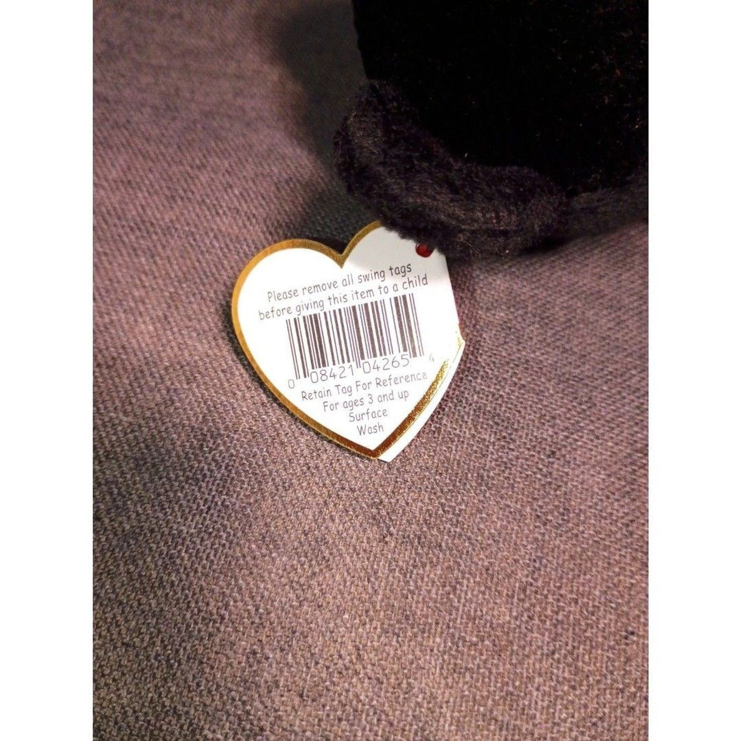 Ty Beanie Baby The End 1999 Y2k Millennium Teddy Bear