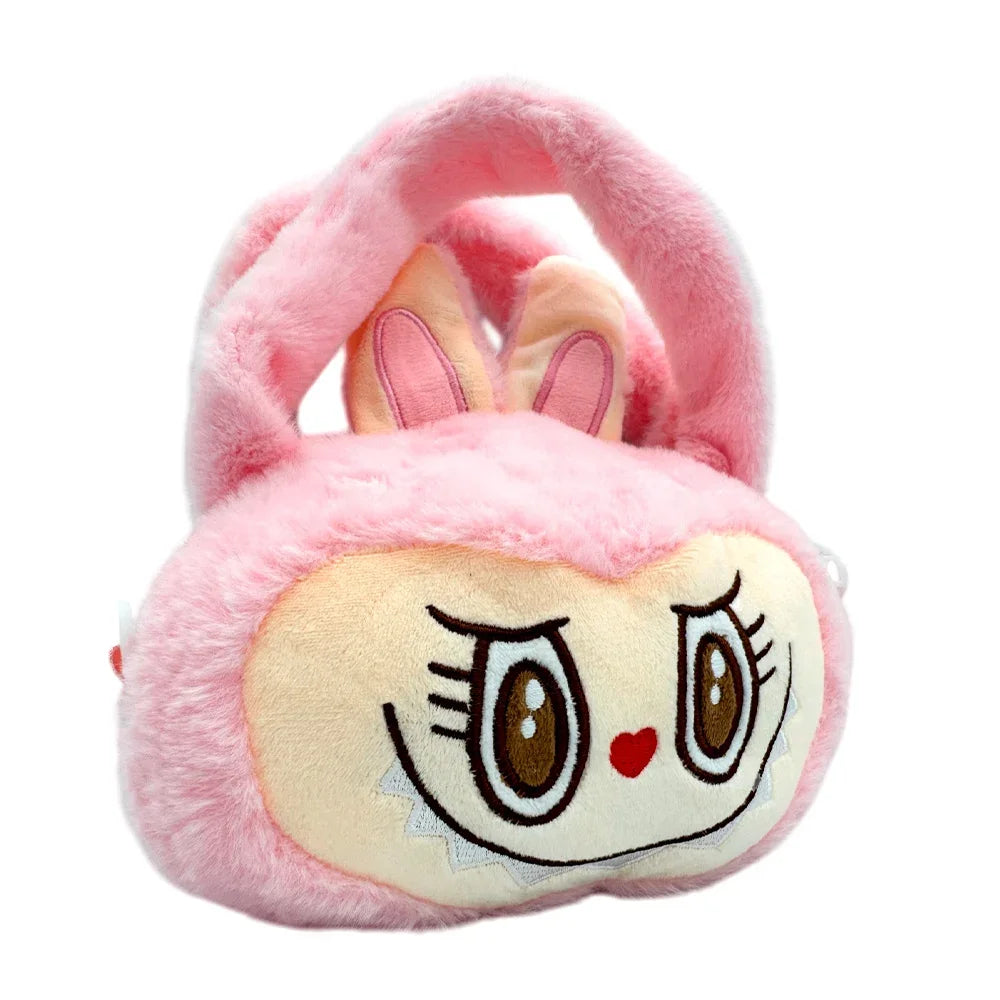 [GDL] Small plush bag with labubu design, variety of colors