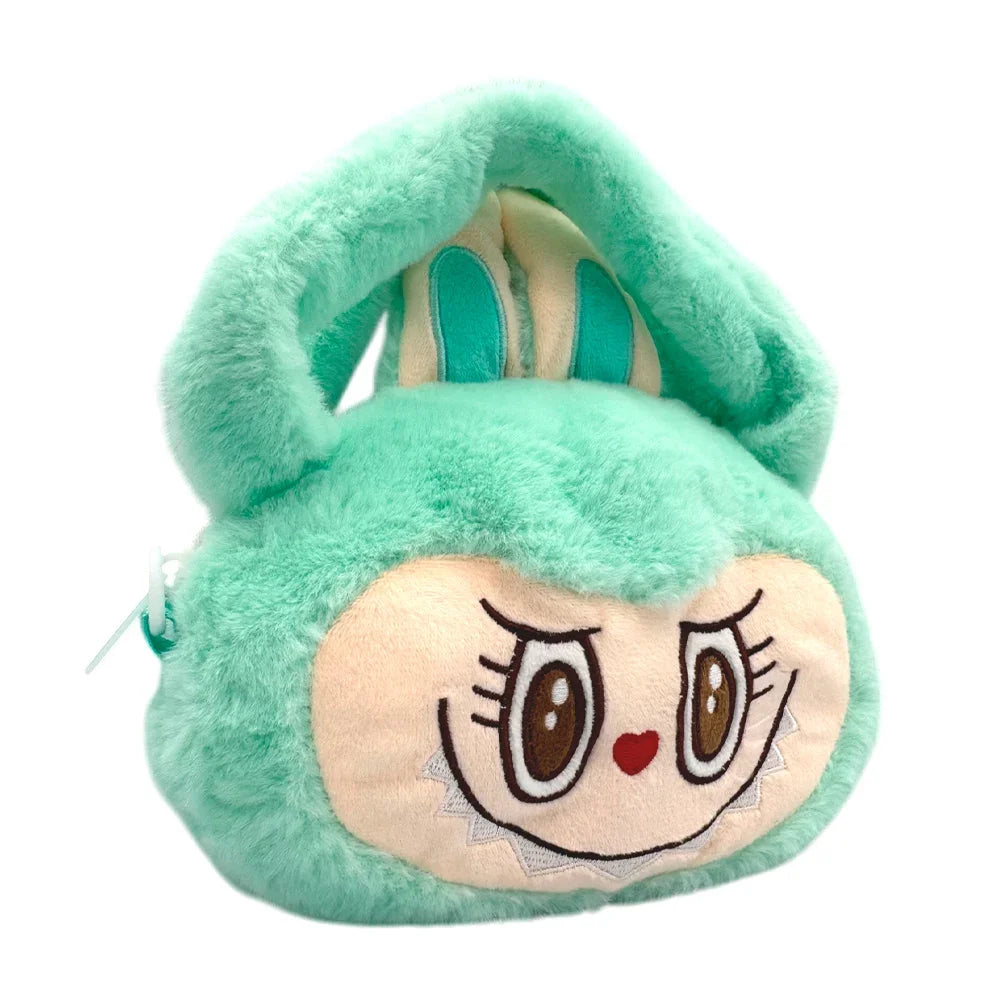 [GDL] Small plush bag with labubu design, variety of colors