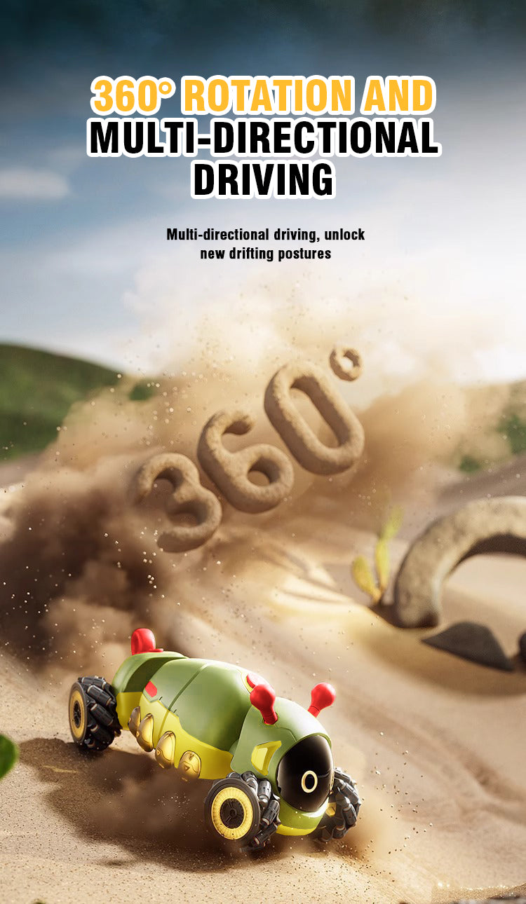 RC insect Car Climbing Stunt Spray Electric Cars robot  Radio remote control model RC Drift RacingToys for children boys Girls