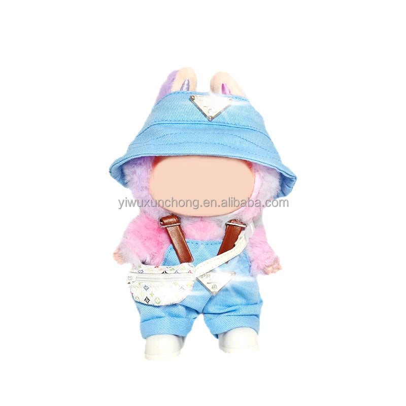 In Stock Christmas Clothes for Labubu Jackets Doctors Nurses Outfits Toy Jerseys Sweaters Halloween Gifts I Fast Delivery