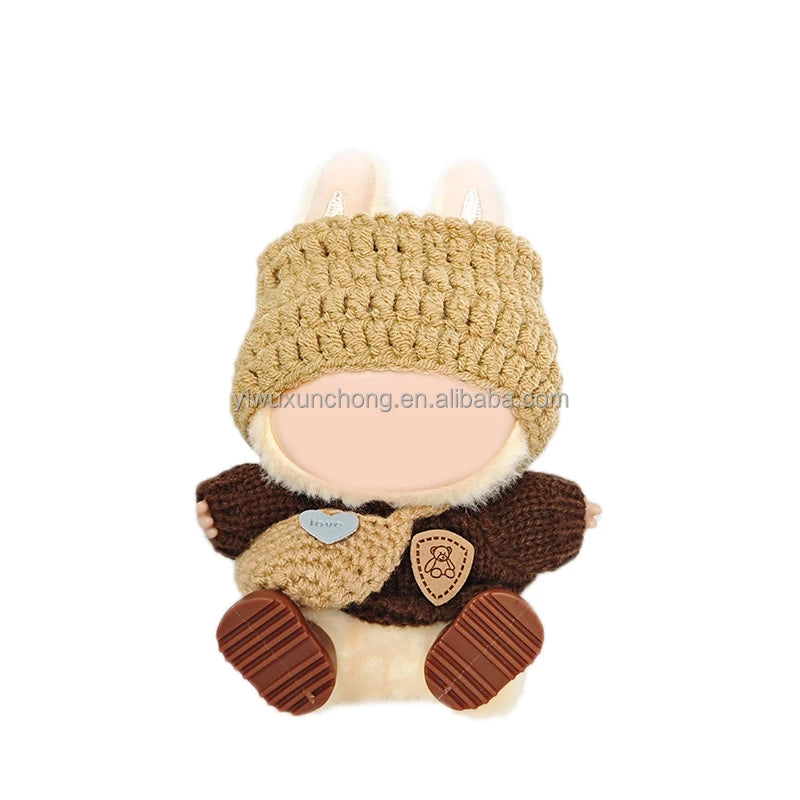 In Stock Sweaters Clothes for Labubu Jackets Doctors Nurses Outfits Toy Jerseys Christmas & Halloween Gifts I Fast Delivery