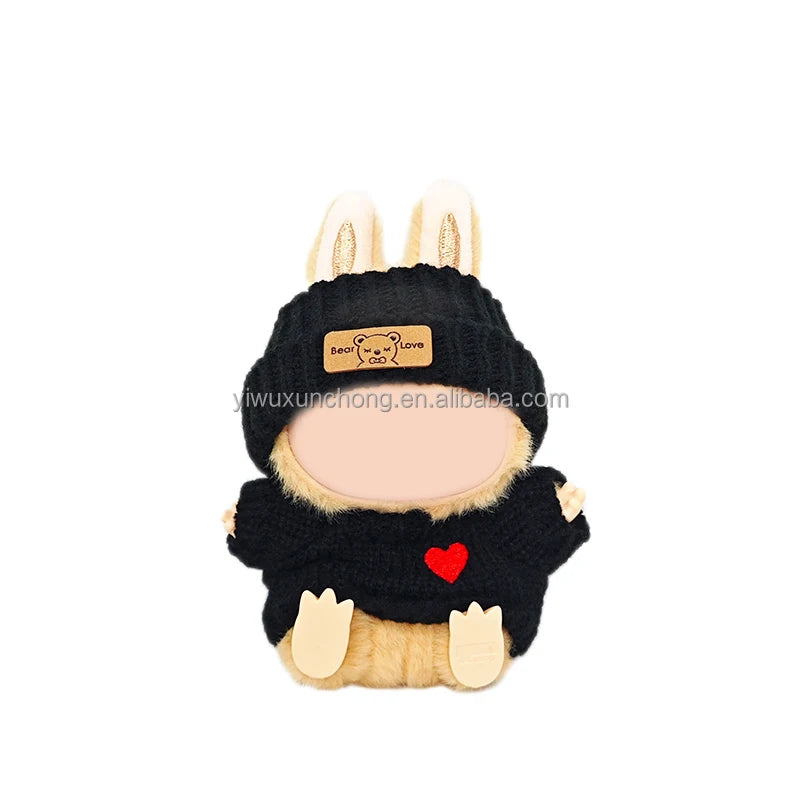 In Stock Christmas Clothes for Labubu Jackets Doctors Nurses Outfits Toy Jerseys Sweaters Halloween Gifts I Fast Delivery