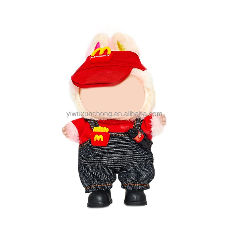 In Stock Halloween Clothes for Labubu Jackets Doctors Nurses Outfits Toy Jerseys Sweaters Christmas Gifts I Fast Delivery