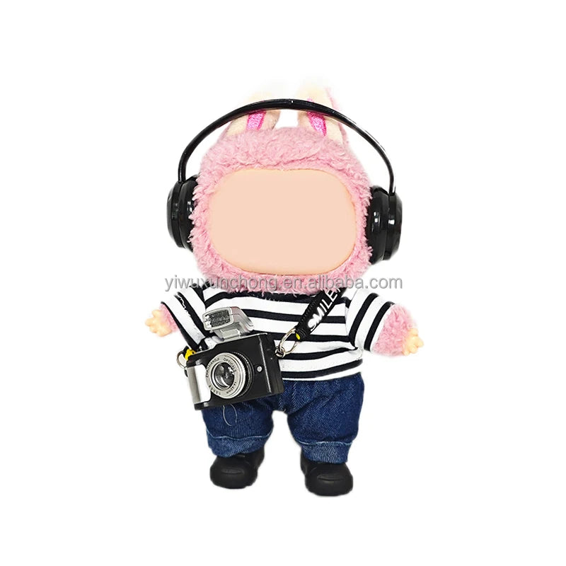 In Stock Fashion Clothes for Labubu Jackets Doctors Nurses Outfits Toy Jerseys Sweaters Halloween Gifts I Fast Delivery