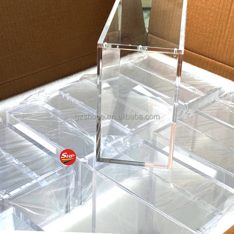 SHP Custom Acrylic Protective Case for TCG GO Poke Center Elite Trainer Box ETB Magnet Display Case