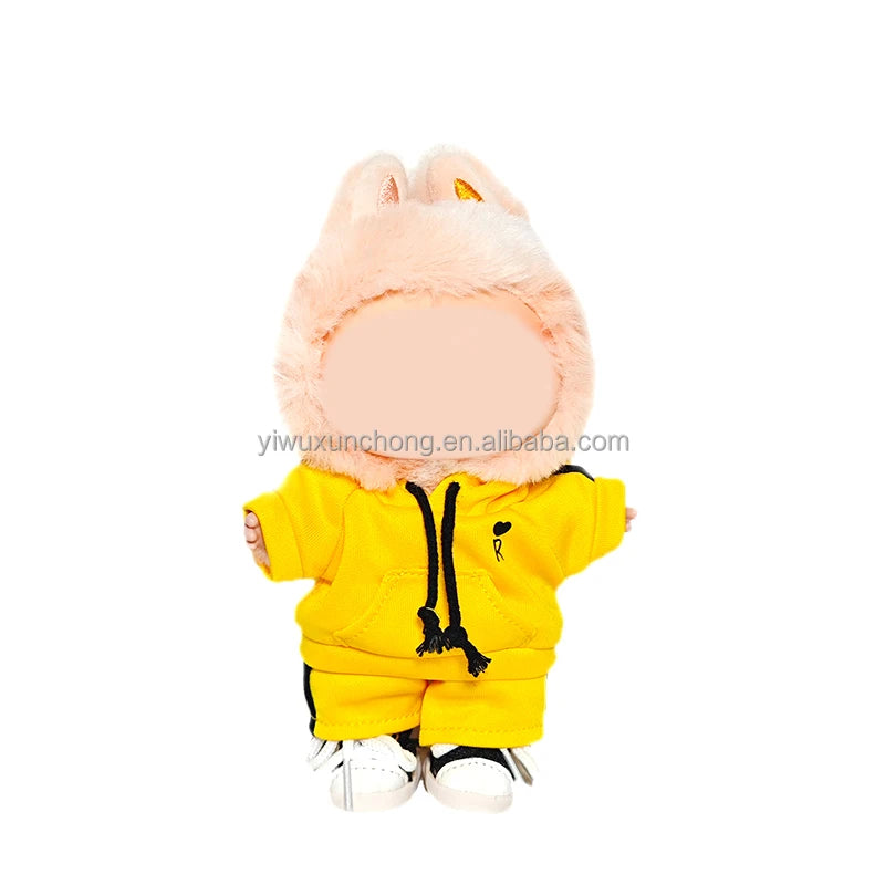 In Stock Christmas Clothes for Labubu Jackets Doctors Nurses Outfits Toy Jerseys Sweaters Halloween Gifts I Fast Delivery