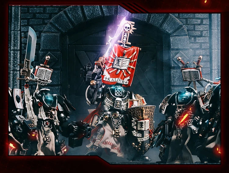 [Only Cloak] JOYTOY WARHAMMER 40K 1/18 GREY KNIGHTS KALDOR DRAIGO NEMESIS DREADKNIGHT Cloth Cloak Accessories Model DIY