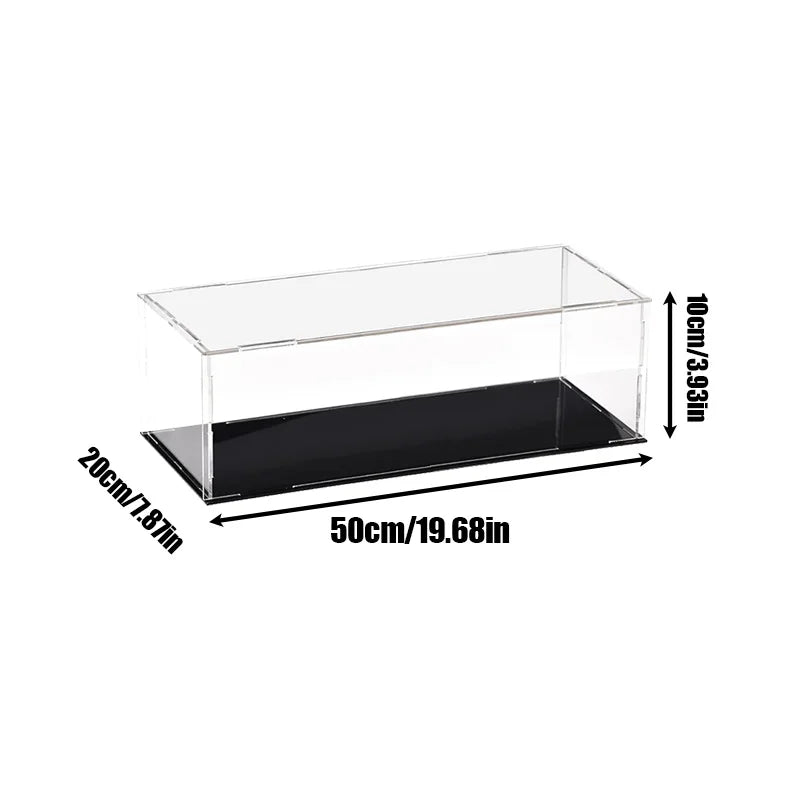 Clear Acrylic Display Cases - 18 Sizes
