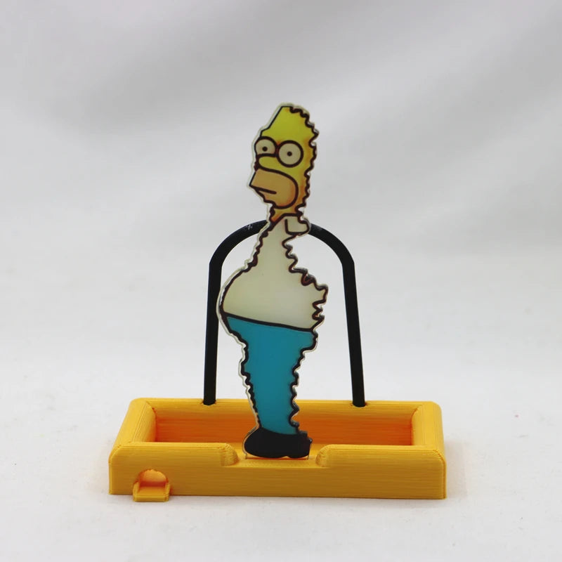 Funny Kitchen Storage Homer Simpsons Sponge Holder Sink Drain Rack Basket Household Supply Accessories Cocina Gadgets Cozinha