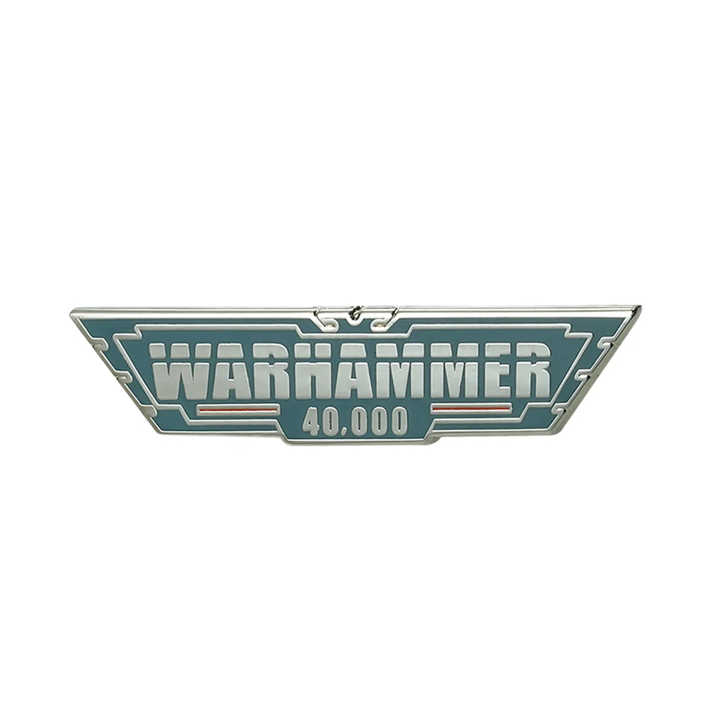 Warhammer 40K Logo Badge Sci-Fi Game Brooch G