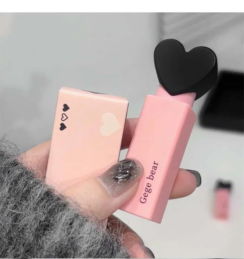 Dream Love Heart Lipstick Velvet Matte Lip Mud Clay Lip Gloss Liquid Lip Tint Cream Pigment Long Lasting Silky Lips Cosmetics