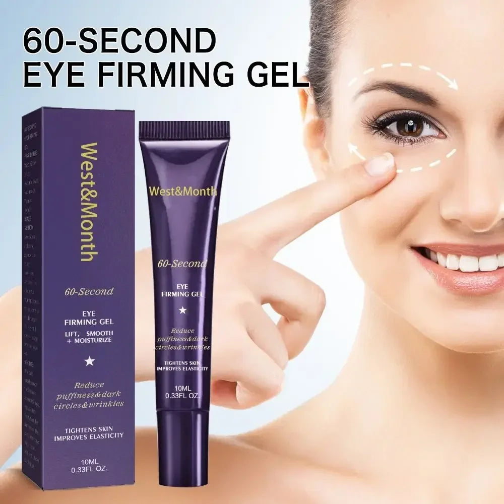 Instant Eye Bag Removal Cream Retinol Anti-Wrinkle Firming Skin Fade Fine Lines Anti Dark Circle Puffiness Brighten Eye Care Gel