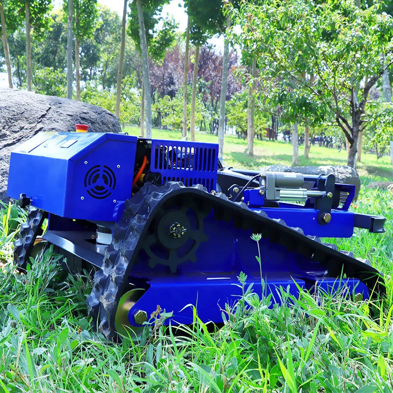 Customized 550mm Four-Stroke Self-Propelled Remote-Controlled Lawn Mower, an Outdoor Maintenance Robot Suitable for Garden Lawns