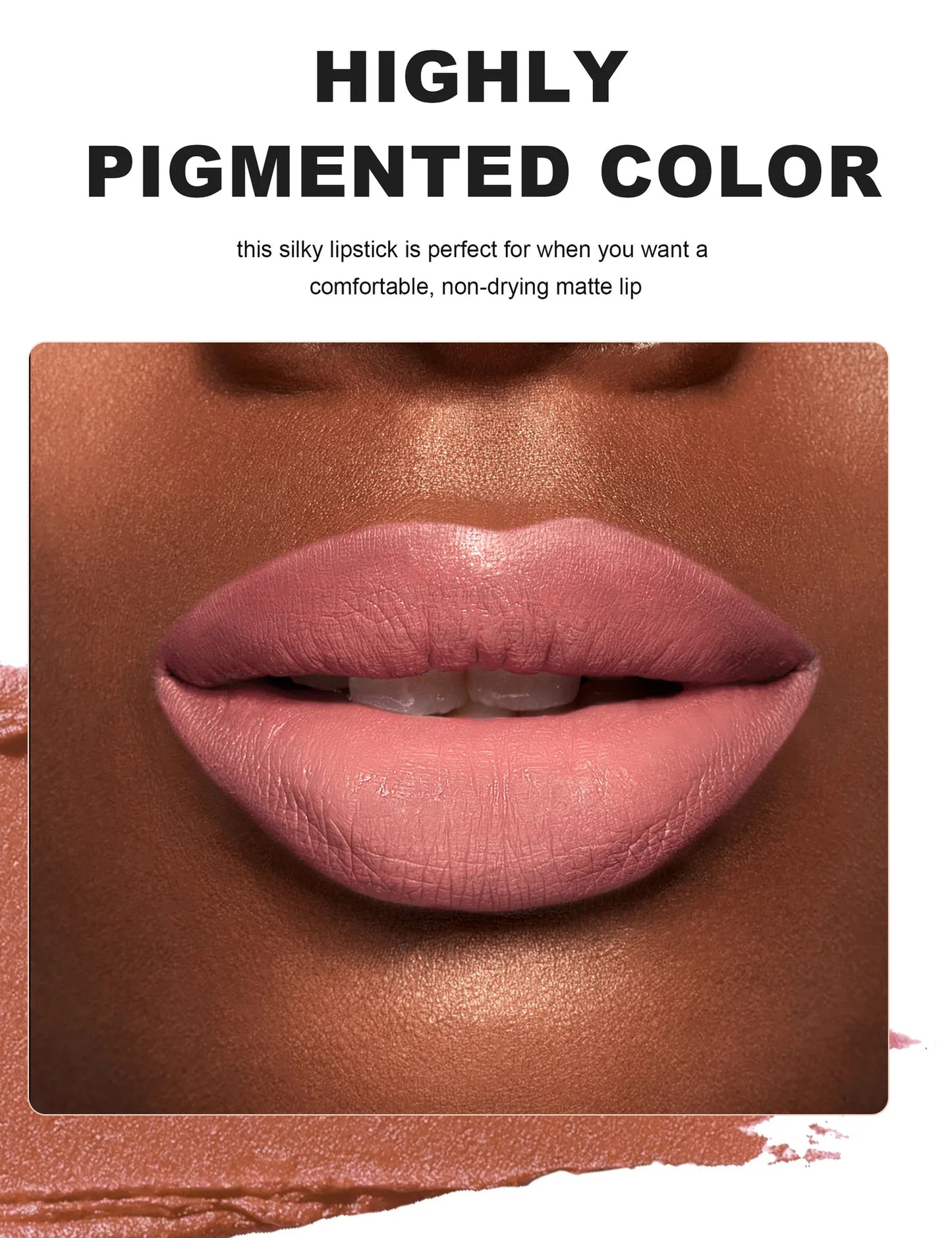 6PCS Velvet Matte Lipstick Set Highly Pigmented Long Lasting Non Drying Silky Smooth Lip Makeup Gift Box For Women