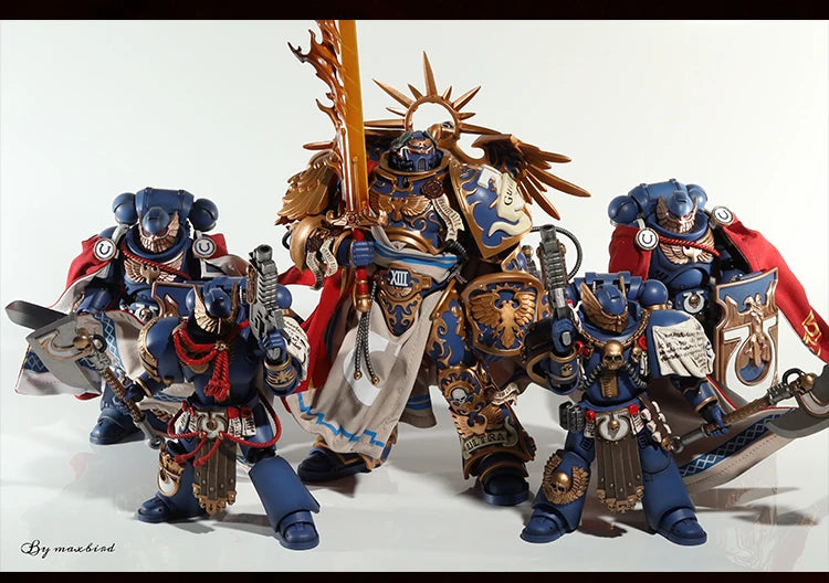 In Stock 1/18 Warhammer 40K Extreme Battalion Genoplasma Kiriman Honorary Guard Mentor Cloak Accessories Model