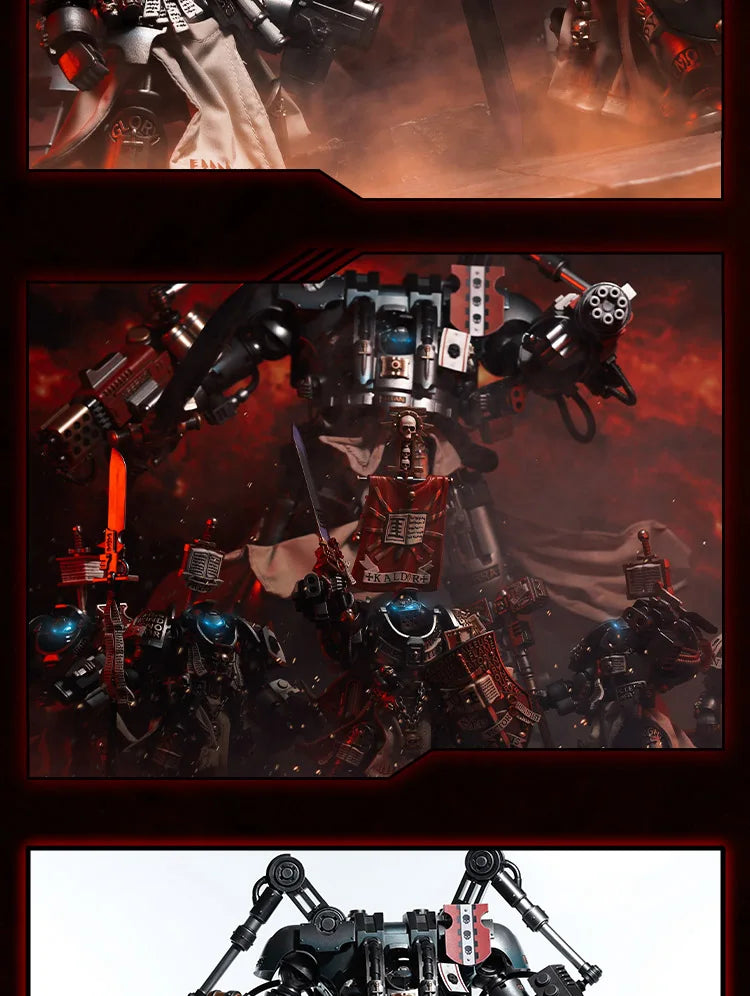 [Only Cloak] WARHAMMER 40K 1/18 GREY KNIGHTS KALDOR DRAIGO NEMESIS DREADKNIGHT Cloth Cloak Accessories Model DIY