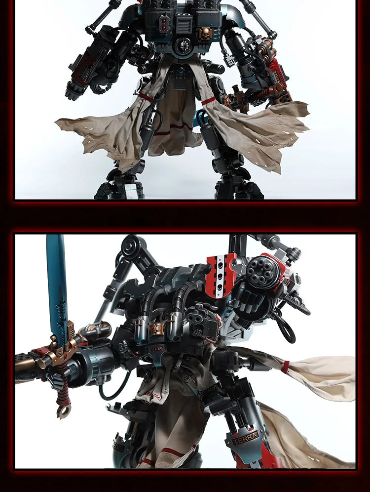 [Only Cloak] JOYTOY WARHAMMER 40K 1/18 GREY KNIGHTS KALDOR DRAIGO NEMESIS DREADKNIGHT Cloth Cloak Accessories Model DIY