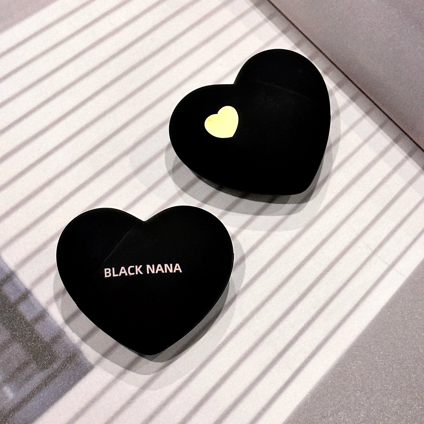 Black Silver Heart Lipstick Velvet Matte Lip Mud Clay Lip Gloss Liquid Lip Tint Cream Pigment Long Lasting Silky Lips Cosmetics