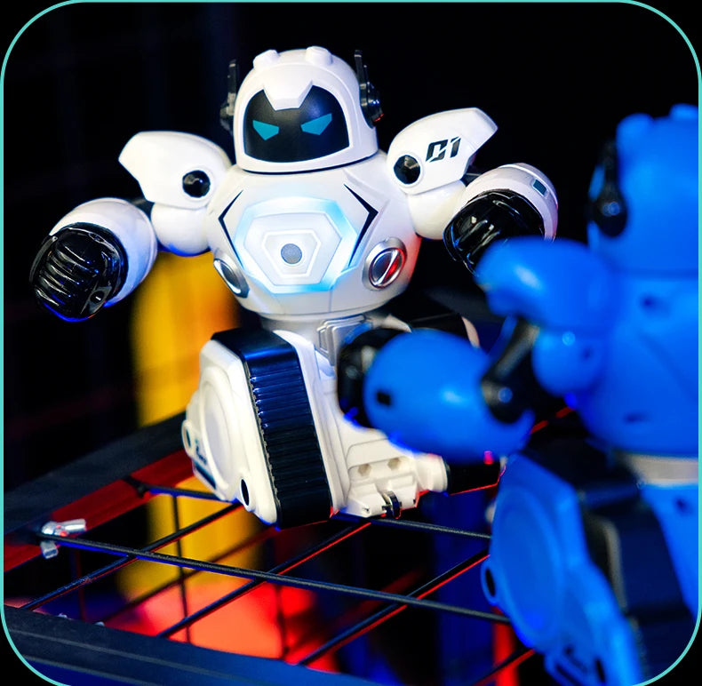 JJRC R30 RC Robot 2Pcs for Battle Football Remote Control Robot Parent-child Interactive RC Battle Robot Toy Gift for Kids