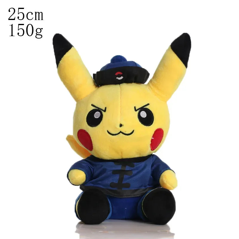 20cm Pikachu Pokemon Plush Doll Charmander Bulbasaur Squirtle Psyduck Eevee Plush Soft Stuffed Animals Peluche Plushie Toy Gifts