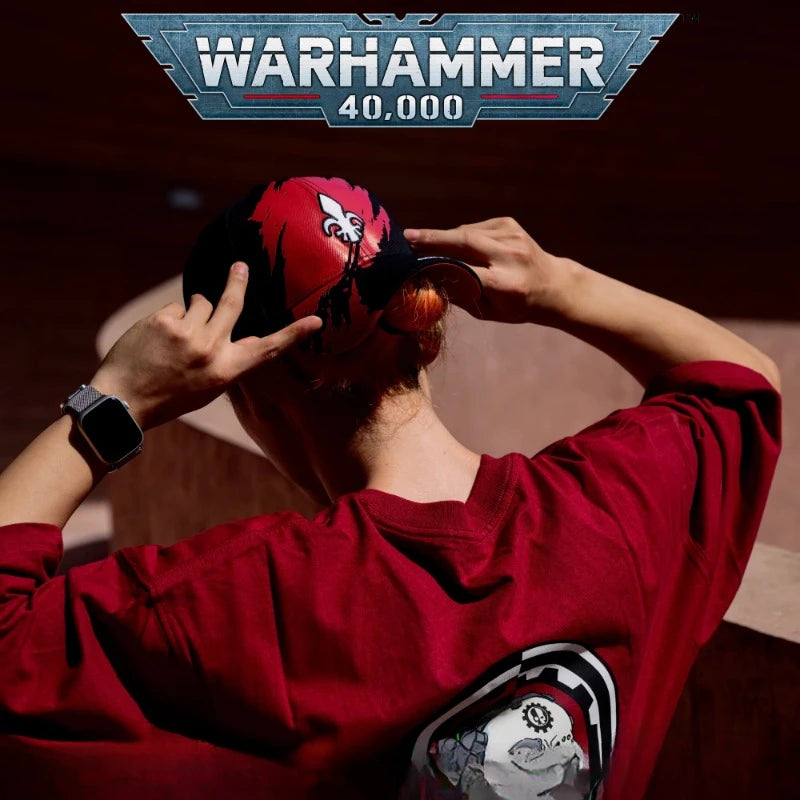 Warhammer 40000 Imperial Fists Blood Angel Ultramarines Anime Versatile Cap