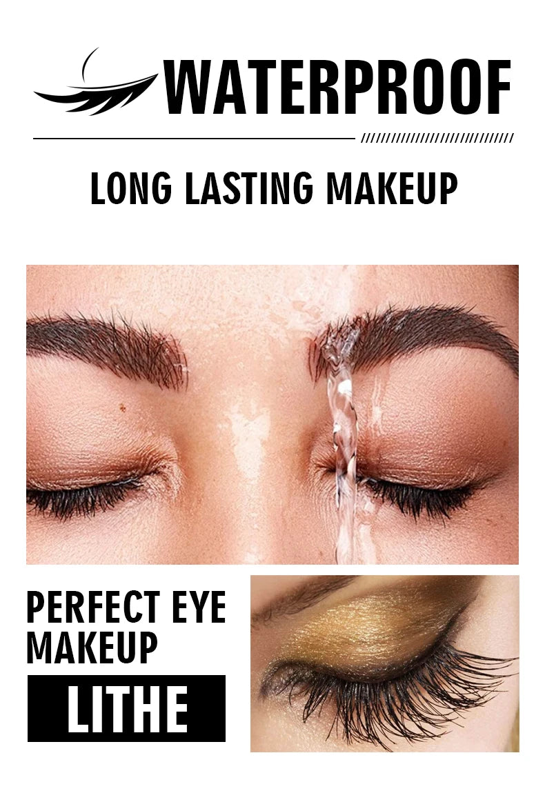 Black Waterproof Mascara for All Lengthening Makeup Products Eyelash Extension Curling Eye Lashes Mascara 7D Effect Eye Cosmetic