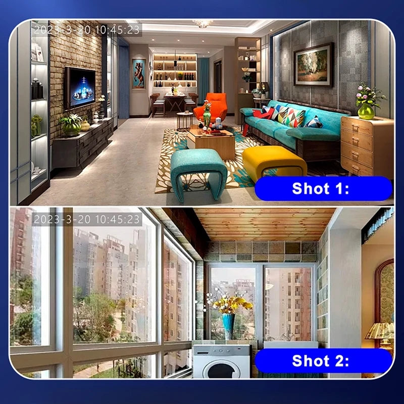 1080P Pet Tracking WIFI Camera Home Security Protection Surveillance Camera Mobile APP Remote Control Baby Pet Monitor Robot Cam