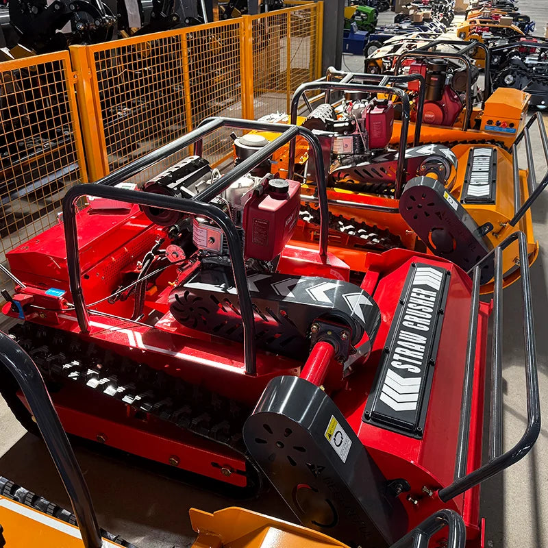 Customized 800mm Grass Robot Slope Crawler Remote Control Flail  Mower